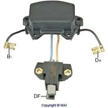 Alternátor Regulátor napětí alternátoru Valeo YV7735