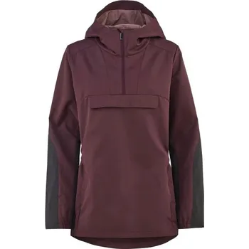 Dámská větrovka Dámská outdoorová bunda KARI TRAA VOSS ANORAK XS Vínová, Tmavě šedá