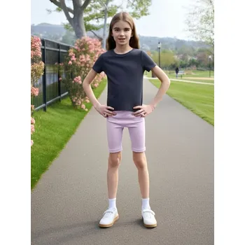 Dětská móda Sinsay - Cyklistické kraťasy - levandulová - 074CF-04X - 074CF-04X-146