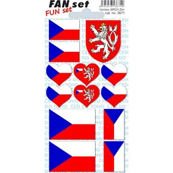 samolepka SAMOLEPKY FAN SET CR