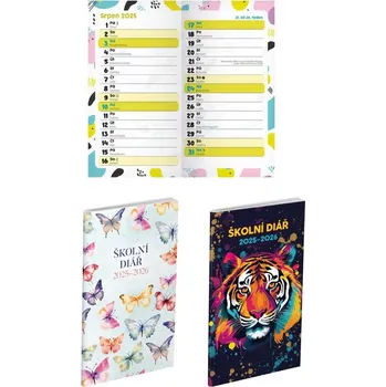 Diář Diář školní měsíční