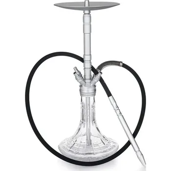 Čistič dýmky Wandy Vodní dýmka Daman Sky Silver, 61cm