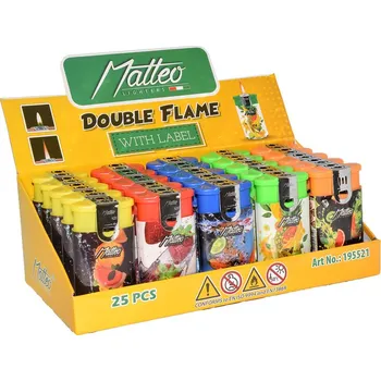 Zapalovač Zapalovač Matteo Duoflame Fruits
