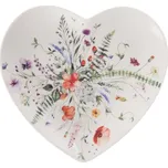 Talíř porcelánový dezertní MÁK srdce 17,5x17 cm O0558 - 17,5x17x2cm