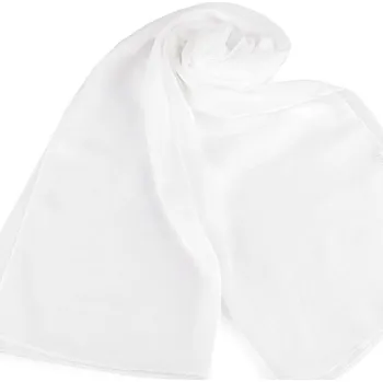 Šátek Letní šátek / šála 45x150 cm - 1 Off White