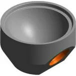 Dno uliční DITON TBV-Q 450/380/1D s výtokem DN 200 PVC