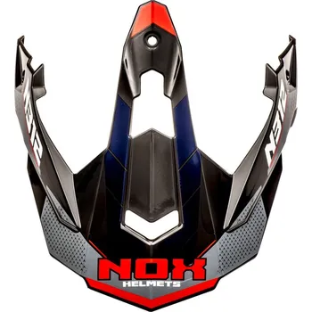 Příslušenství k helmě na motorku kšilt pro přilby N312 VAPOR, NOX (černá, modrá, červená)