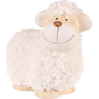 Ovečka - keramická dekorace, větší velikost