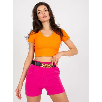 Dámské kraťasy Šortky DHJ SN 13186 1.70 fuchsií L