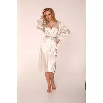 Dámská móda Dlouhý župan CLASSIC 798 - DE LAFENSE perla XL