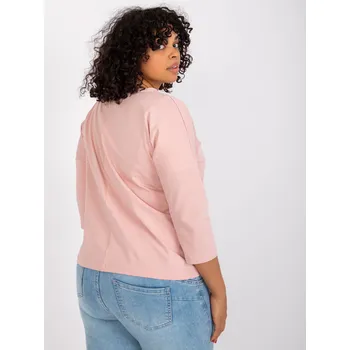 Dámská košile Halenka RV BZ 7423.66P světle růžová jedna velikost