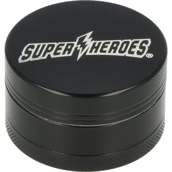 Drtič tabáku keramický Super Heroes Black, 3.díl., 50mm