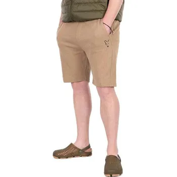 Rybářské oblečení Kraťasy Fox Collection LW Jogger Short Tan LTD Velikost M