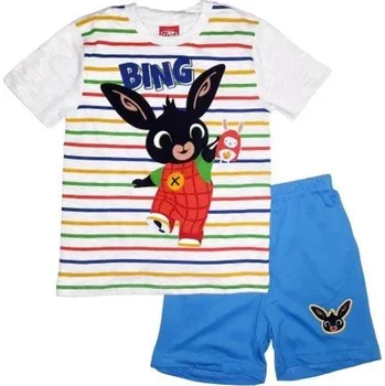 Dívčí pyžamo Letní PYŽAMO BING (šedo-modré) Velikost: 92