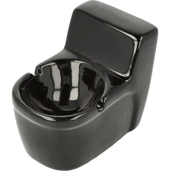 Popelník KRCZ Cigaretový popelník Black Toilette