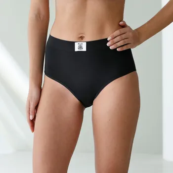 Kalhotky Blancheporte Sada 10 kalhotek maxi s motivem Medvídek černá 46/48