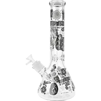 Humidor Skleněný bong Super Heroes Booms, 35cm