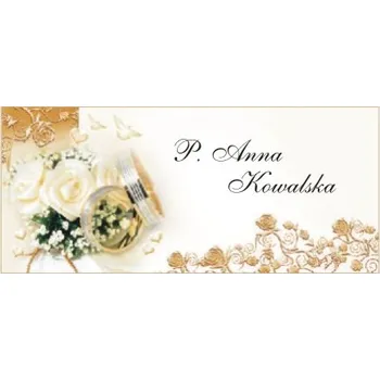 Karnevalový kostým Jmenovka na stůl 1 ks PDWS41xx