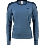 Dámské sportovní triko KARI TRAA SANNE HIKING S Modrá, Tmavě modrá