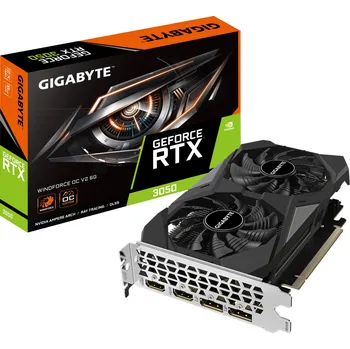Grafická karta Gigabyte GeForce RTX 3050 Windforce OC V2 6G (GV-N3050WF2OCV2-6GD)