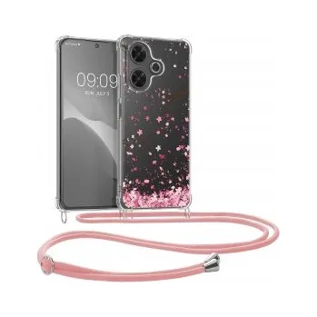 Pouzdro na mobilní telefon Průhledné pouzdro pro Xiaomi Redmi 13 - červená