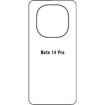 engaroGuard Hydrogel - zadní ochranná fólie - Xiaomi Redmi Note 14 Pro 5G průsvitná