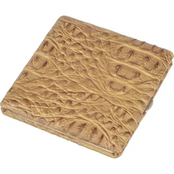 KRCZ Cigaretové pouzdro Angelo Croco, sv. hnědé, 10cig.