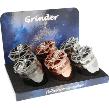 Drtič tabáku kovový Super Heroes Spider, 62mm