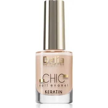 Přípravek na nehty Delia Cosmetics Chic lak na nehty s keratinem odstín Lustre 02 11 ml