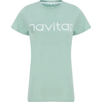 Rybářské oblečení Tričko Navitas Womens Tee Light Green Velikost L
