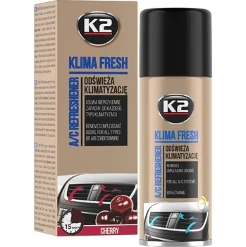 Vůně do auta K2 Klima Fresh čistič klimatizace třešeň 150 ml