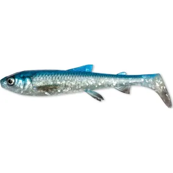 Rybářský háček 2ks Gumová nástraha Savage Gear 3D Whitefish Shad 15cm 27g Blue Silver