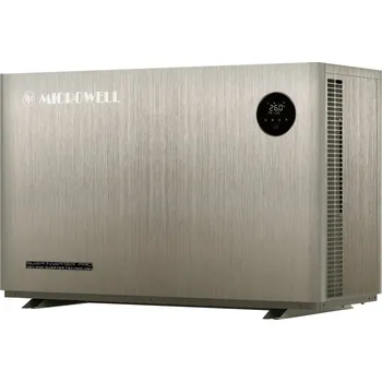 Tepelné čerpadlo MICROWELL bazénové tepelné čerpadlo HP 1500 SILVER Inverter Pro 15,6 kW