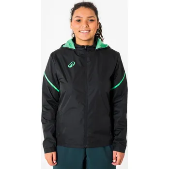 Pláštěnka KIPSTA Dámská nepromokavá fotbalová bunda do deště Viralto L ČERNÁ
