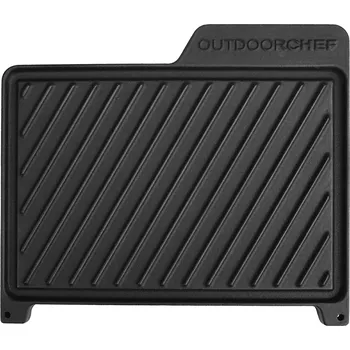 Grilovací rošt Grilovací litinový tál oboustranný 30 x 27 cm pro gril LUGANO 570 G EVO, OUTDOORCHEF