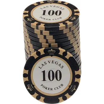 Pokerový žeton Kusový žeton na poker Las Vegas Pokerclub 100