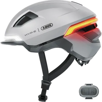 Cyklistická přilba ABUS HYP-E gleam silver - HYP-E gleam silver L (HYP-E gleam silver - HYP-E gleam silver L)