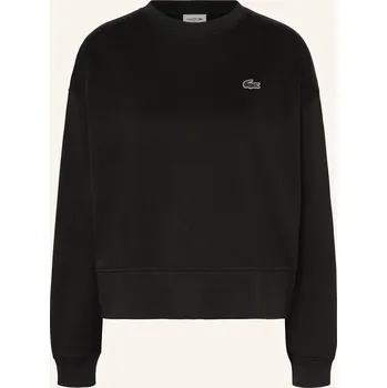 Dámská mikina Lacoste Dámská Oversized Mikina, černá, 38