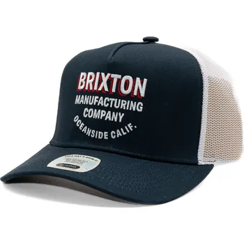 Kšiltovka Kšiltovka Brixton - Redoubt C Np Mp Trucker Hat - Navy/White/White