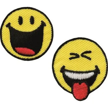 Nášivka Nažehlovačka Monoquick - SMAJLÍCI© FUNNY (2ks)