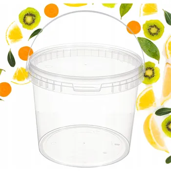 Dóza na potraviny Plastový kbelík s atestem PZH 3 l