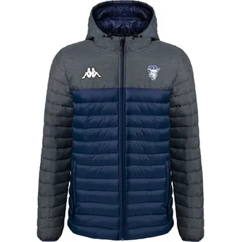 Pánská softshellová bunda Kappa Lamezio bunda SC KOLÍN šedá/modrá 3XL