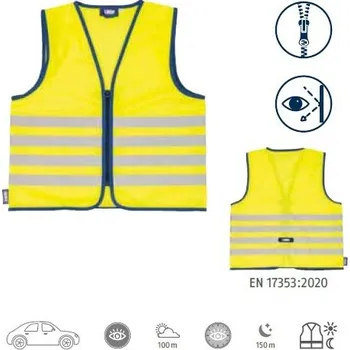 ABUS Lumino Reflex Vest Kids YW - Lumino Reflex Vest Kids YW M (Lumino Reflex Vest Kids YW - Lumino Reflex Vest Kids YW M)