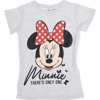 Dívčí tričko Minnie Mouse TRIČKO MINNIE (šedé) Velikost: 104