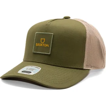 Kšiltovka Kšiltovka Brixton - Alpha Block X C Mp Mesh Cap - Ivy Green/Sand