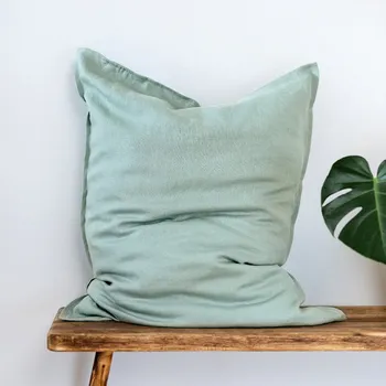 Povlak na dekorativní polštářek TULULUM Lněný povlak na polštář COMFORT OCEAN Rozměr polštáře: 50 x 70 cm