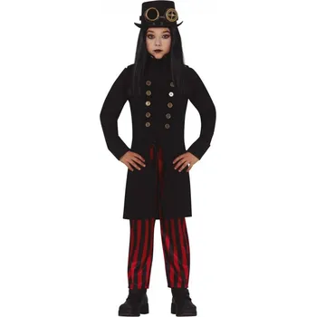 Karnevalový kostým Dětský kostým Gótský vampír GU77105x Velikost 5-6