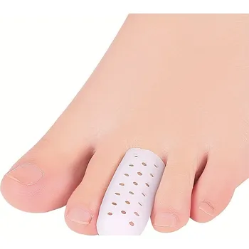 Ochranný silikonový návlek na prst (1 velikost, bílý), 2 ks