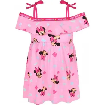 Dívčí šaty Minnie Mouse ŠATY MINNIE (růžové) Velikost: 122