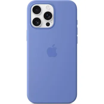 Pouzdro na mobilní telefon Apple iPhone 16 Pro Max Silicone Case MagSafe Periwinkle MDH04ZM/A